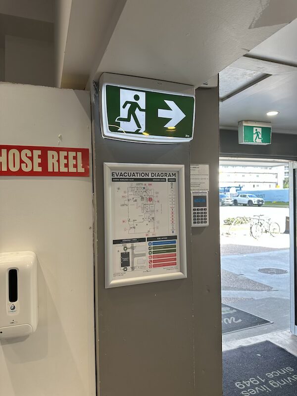 Emergency Evacuation Diagram NSW